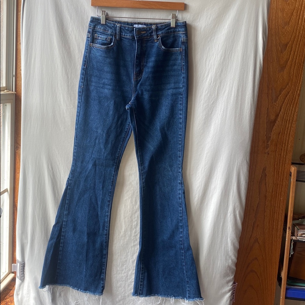 Cello Classic Blue Denim Bell Bottoms